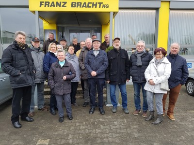 Besichtigung der Firma Franz Bracht in Erwitte
